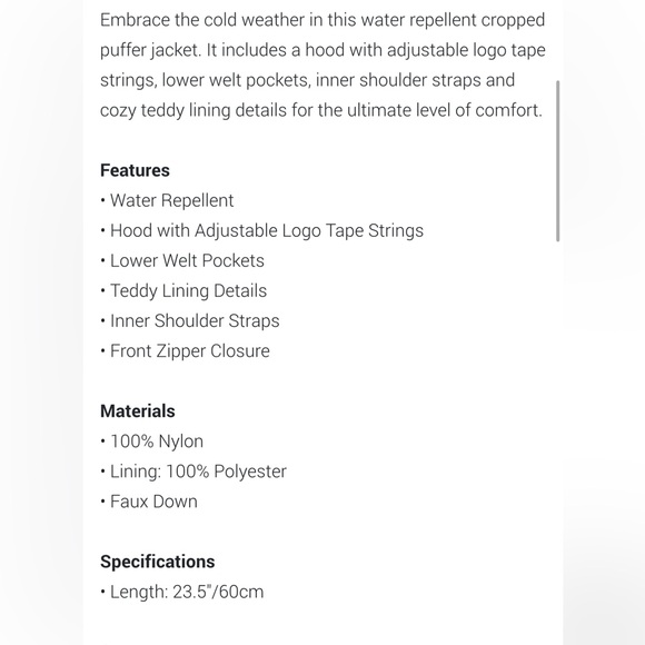 NWT-HUNTER- Admiral Puffer Coat - Picture 9 of 10